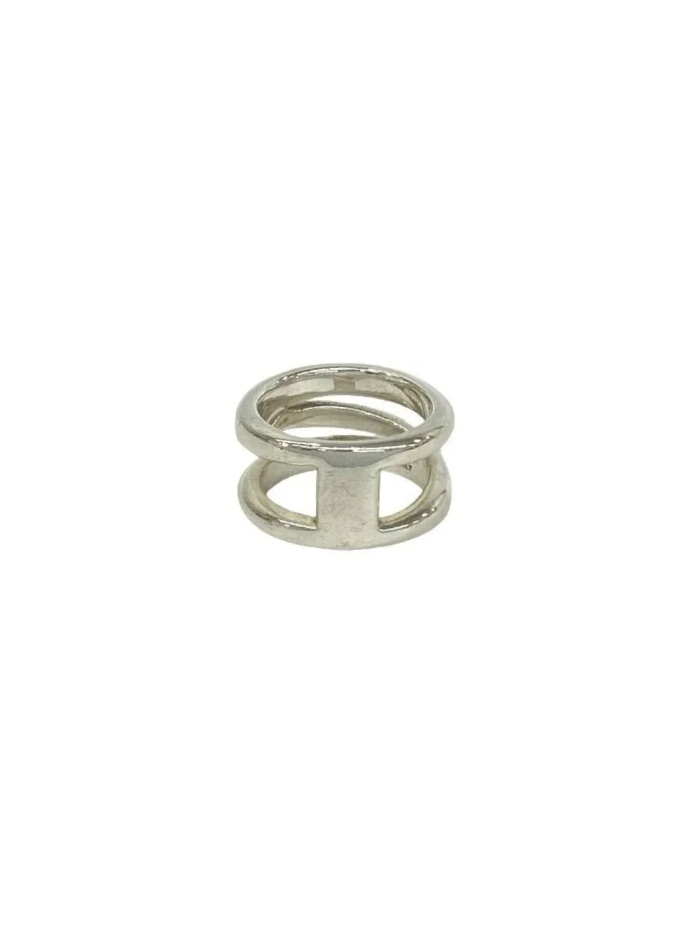 Tiffany & Co Vintage Diagonal Ring 925 Sterling Silver